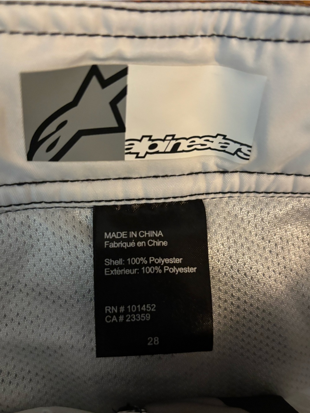 Alpinestars Black & Gray Graphic Swim Board Shorts - Picture 3 of 8